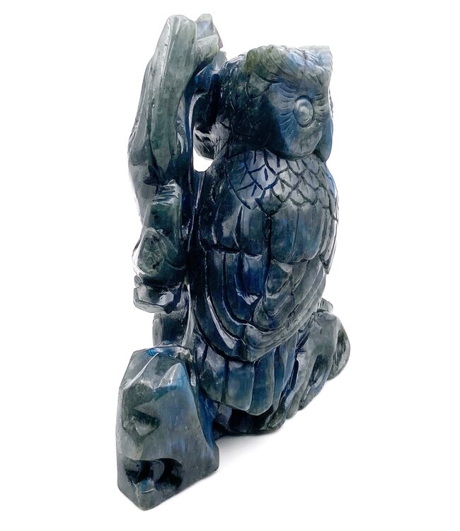 Luma Creation Grand hibou labradorite