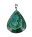 Luma Creation Pendentif malachite goutte cerclé Ag925