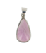 Luma Creation Pendentif kunzite goutte cerclé Ag925