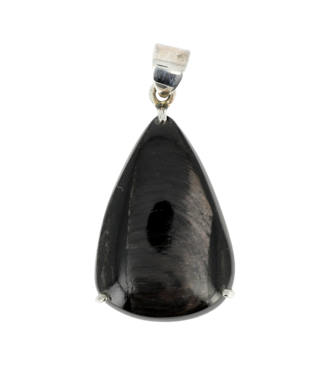 Luma Creation Pendentif hypersthène goutte griffe Ag925