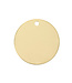 Luma Creation Médaille Argent plaqué or à graver