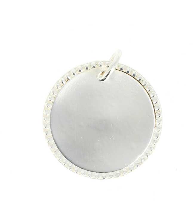 Luma Creation Médaille avec bord argent à graver