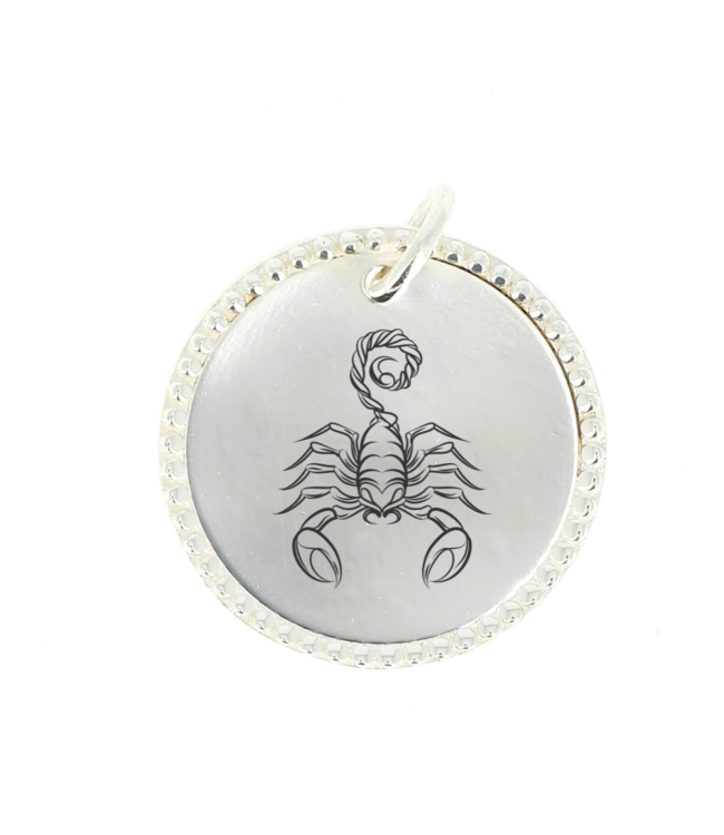 Luma Creation Médaille avec bord argent à graver