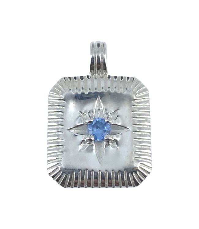 Luma Creation Pendentif pierres de naissances argent