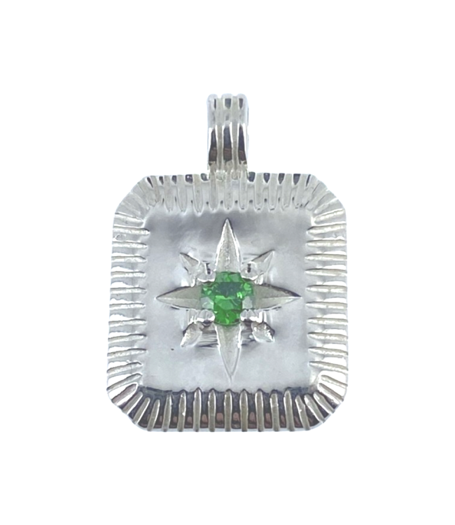 Luma Creation Pendentif pierres de naissances argent