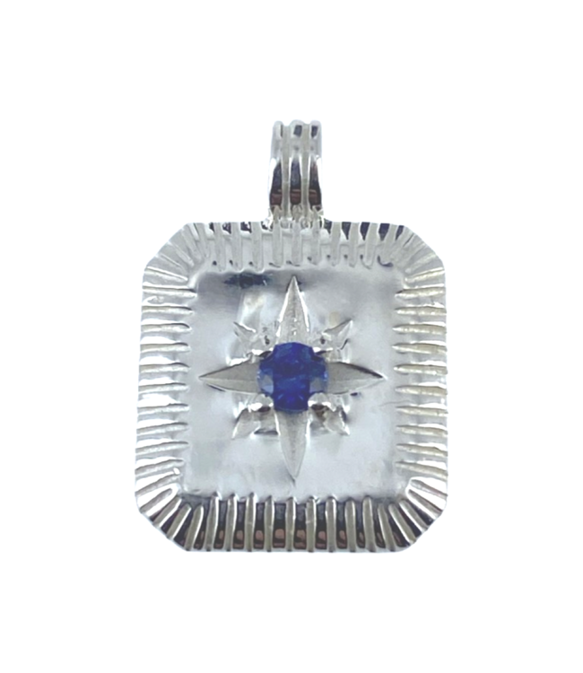 Luma Creation Pendentif pierres de naissances argent