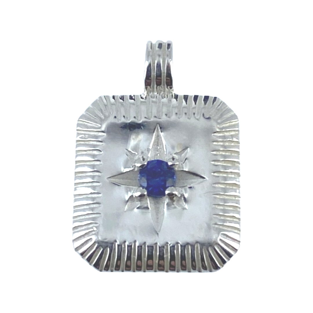 Pendentif Artisanal En Argent 925 Avec Topaze Jaune - Pierre De Naissance Goutte D'eau - Longueur 18 Pouces
