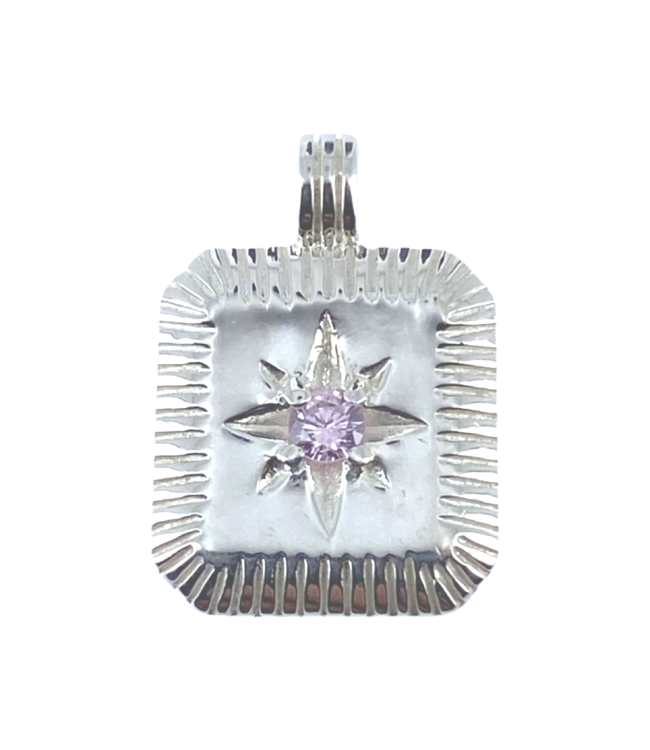 Luma Creation Pendentif pierres de naissances argent