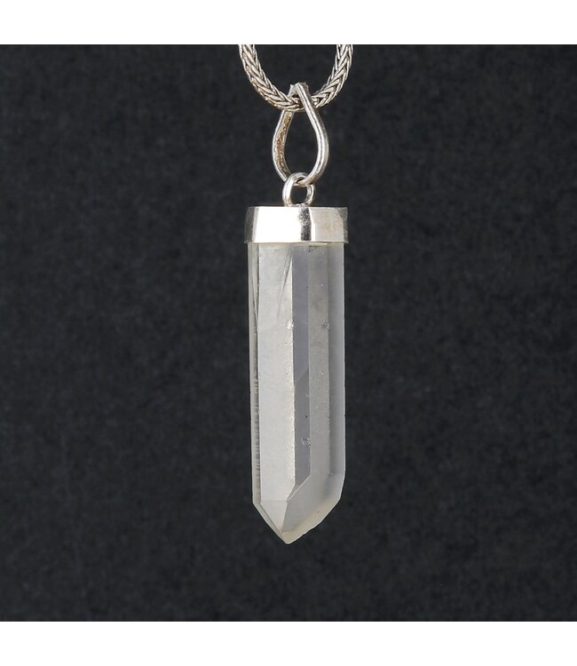 Luma Creation Pendentif cristal de roche brute