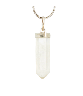 Luma Creation Pendentif cristal de roche brute