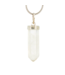Luma Creation Pendentif cristal de roche brute
