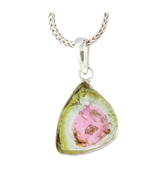 Luma Creation Pendentif tourmaline melon d'eau