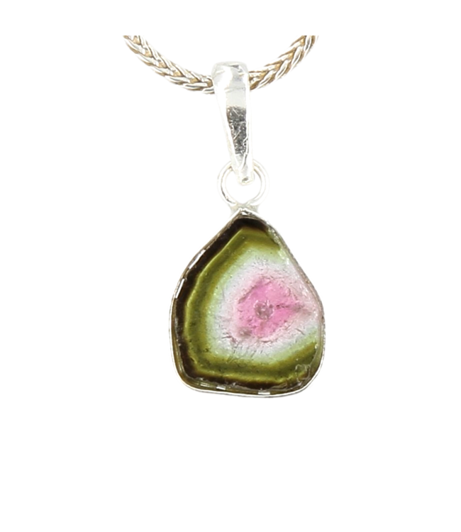 Luma Creation Pendentif tourmaline melon d'eau