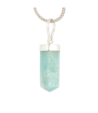 Luma Creation Pendentif amazonite brute polie