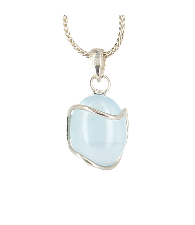 Luma Creation Pendentif aigue-marine design Ag925