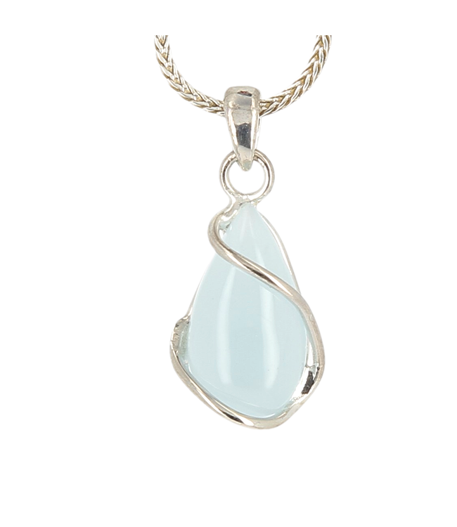 Luma Creation Pendentif aigue-marine design Ag925