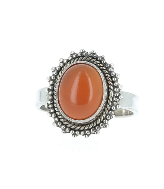 Luma Creation Bague Indy soleil cornaline