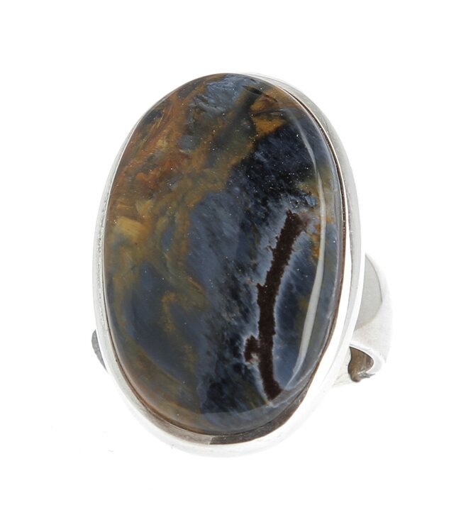 Luma Creation Bague piétersite ovale