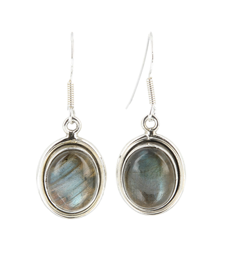 Luma Creation Boucles d'oreilles labradorite ovale