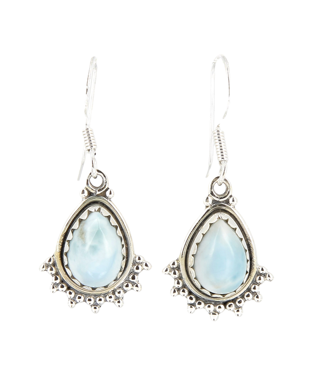 Luma Creation Boucles d'oreilles larimar indy goutte