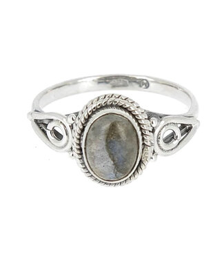 Luma Creation Bague labradorite ovale