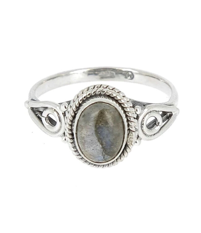Luma Creation Bague labradorite ovale