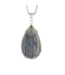 Luma Creation Pendentif labradorite spectrolite goutte cerclé Ag925