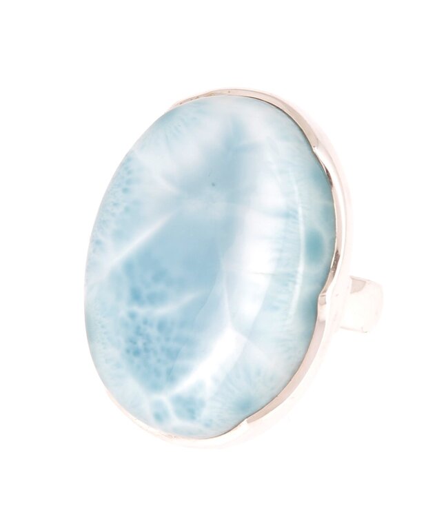 Luma Creation Bague larimar ovale
