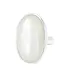 Luma Creation Bague pierre de lune ovale Ag925