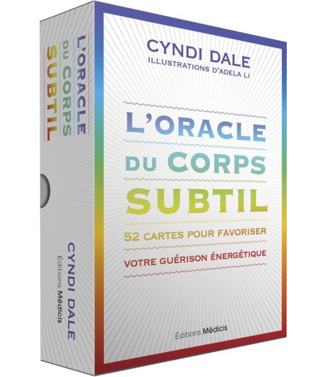 L'oracle du corps subtil - 52 cartes pour favoriser votre guérison énergétique