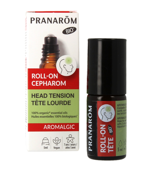 Pranarom Roll-on huiles essentielles CEPHAROM TÊTE LOURDE Pranarom