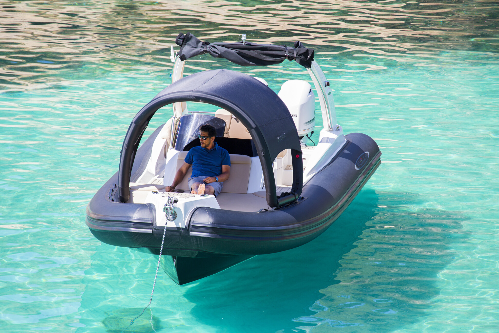 Deck tent XS inflatable Bimini