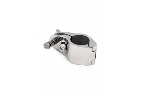 Verbindingsklem voor buizen van 30 mm - RVS