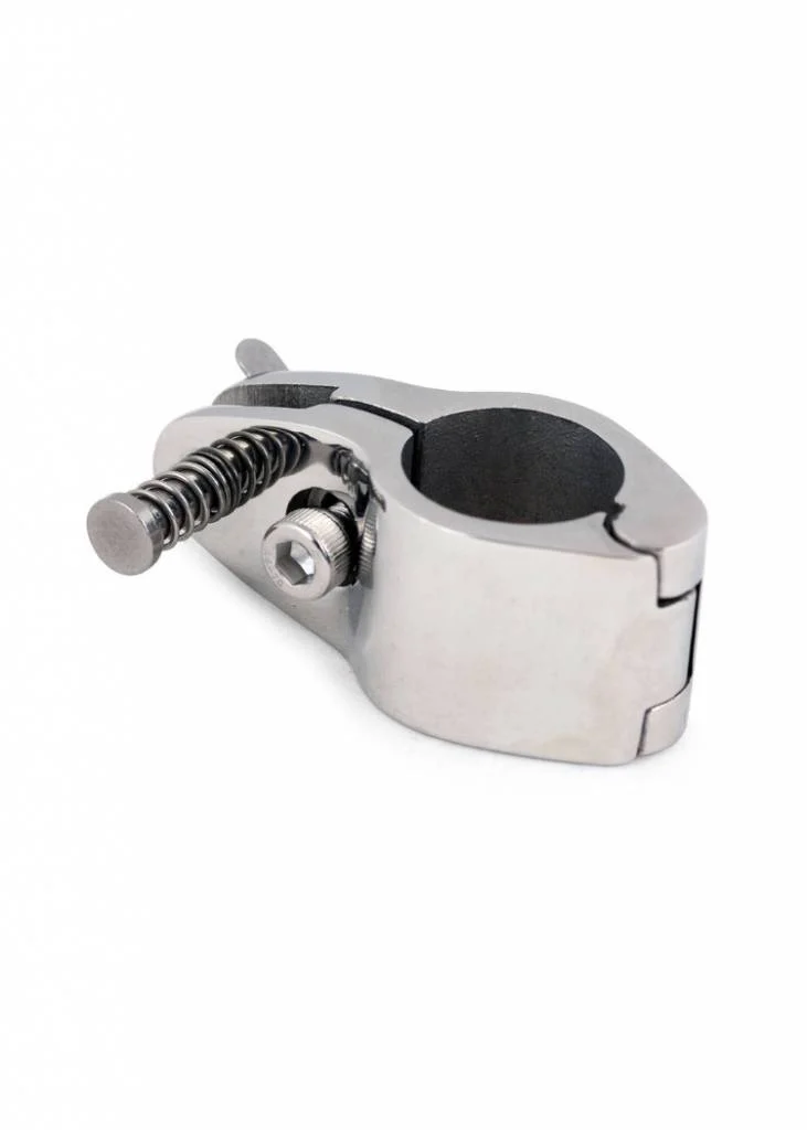 Verbindingsklem voor buizen van 30 mm - RVS