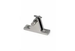 Montagevoet met gaffelpen - RVS