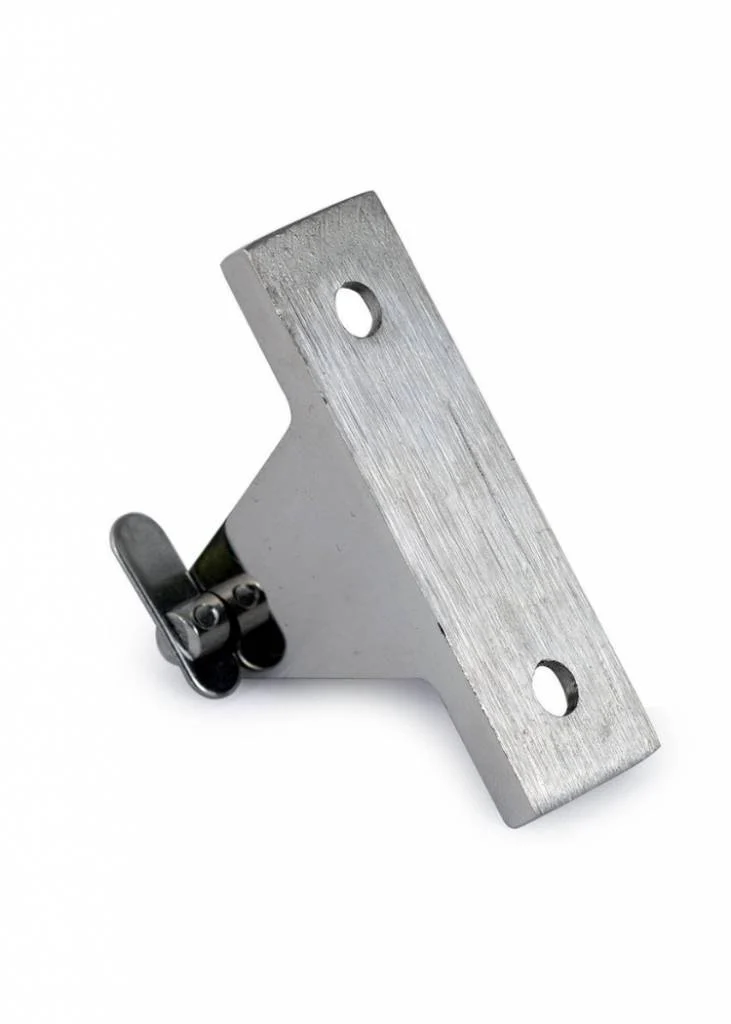Mounting base with fork pin - Stainless steel