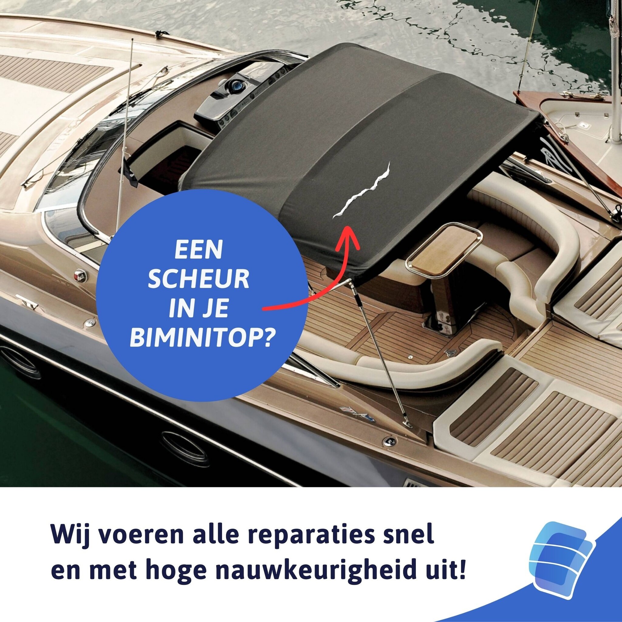 Reparatiemogelijkheden bij Biminitopkopen.nl: Uw Biminitop of Bootkap in Topconditie
