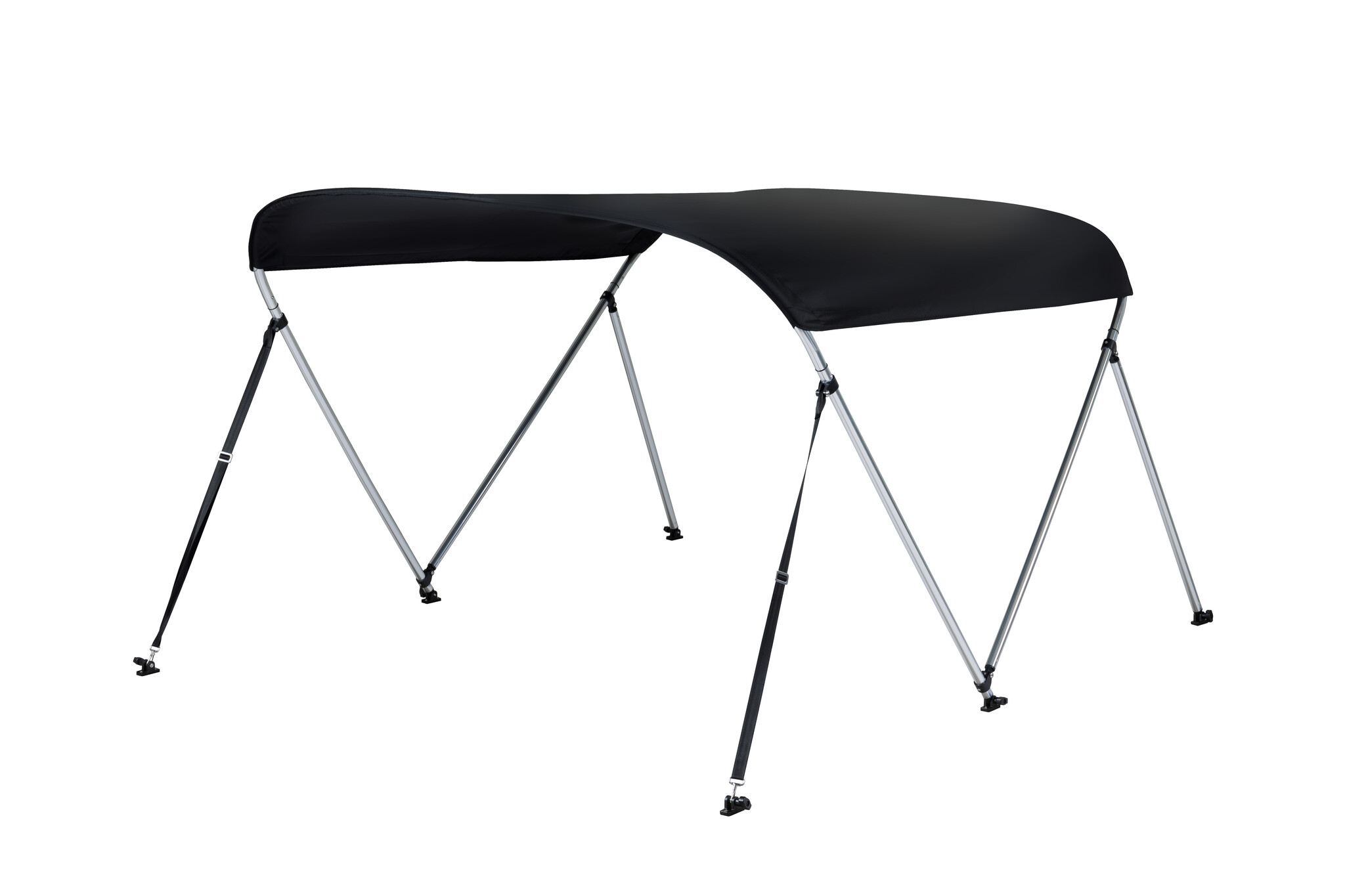 NALUX Bimini-Top mit 2 Bügeln – Höhe 110 cm – Breite 150–170 cm