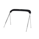 NALUX  RVS Biminitop 3 bogen - Hoogte 137 cm -Breedte 170-182 cm