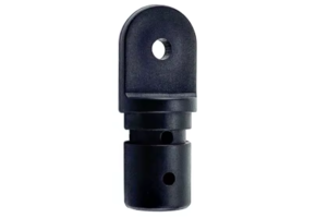 Eindstuk met oog bevestiging voor biminitop buisdiameter: 25mm