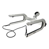 Monster Tower Kneeboard Rack with universal inserts - Brushed