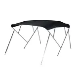 RVS  Bimimnitop XL 4 bogen - Hoogte 135 cm - Breedte 385-400cm