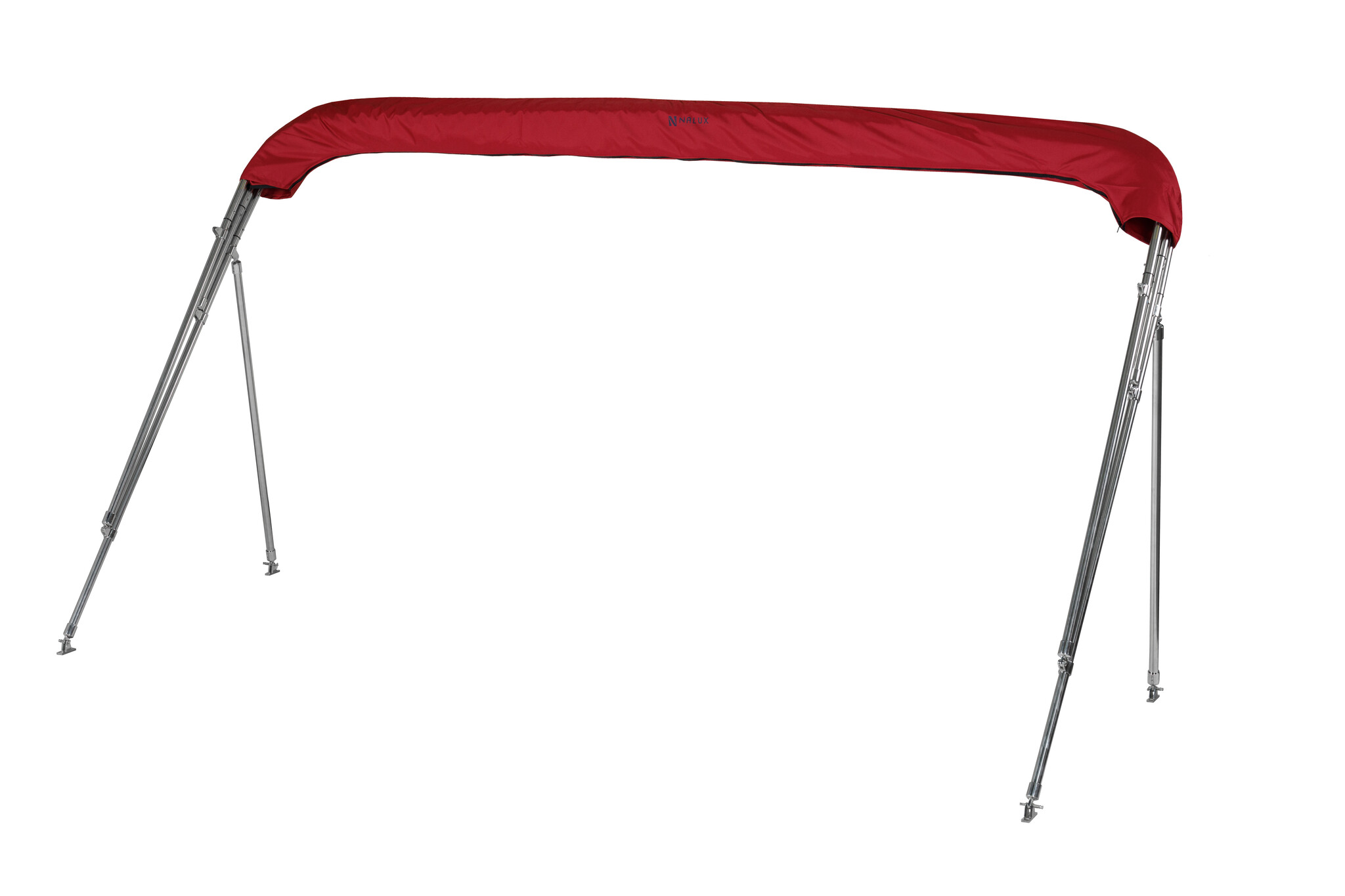 NALUX  RVS Biminitop 4 bogen - Hoogte 137 cm -Breedte 301-316 cm