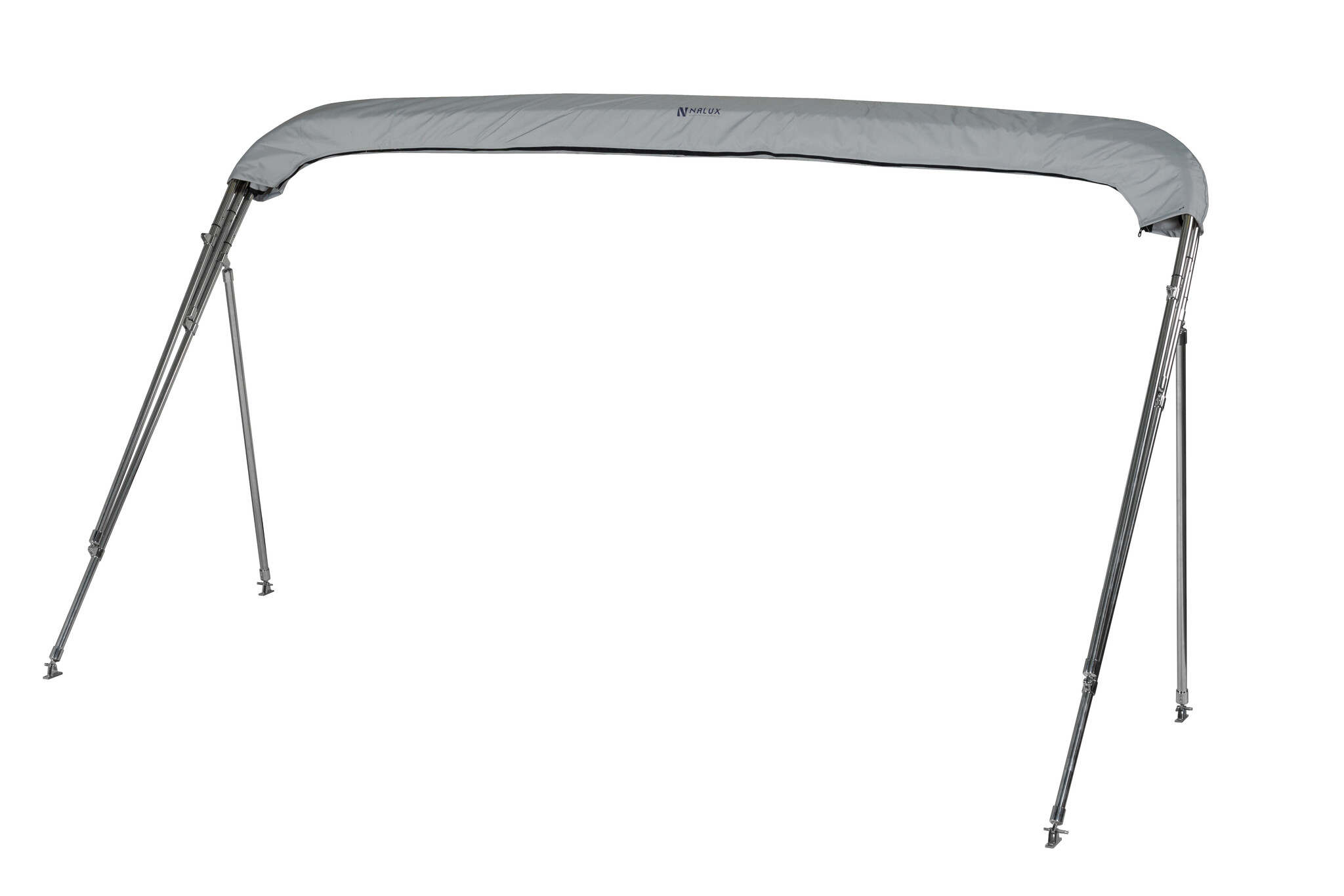 NALUX  RVS Biminitop 4 bogen - Hoogte 117 cm -Breedte 301-316 cm
