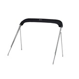 NALUX stainless steel bimini top with 4 hoops – height 117 cm – width 317–330 cm