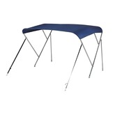 NALUX Edelstahl-Bimini-Top mit 3 Bügeln – Höhe 137 cm – Breite 301–316 cm