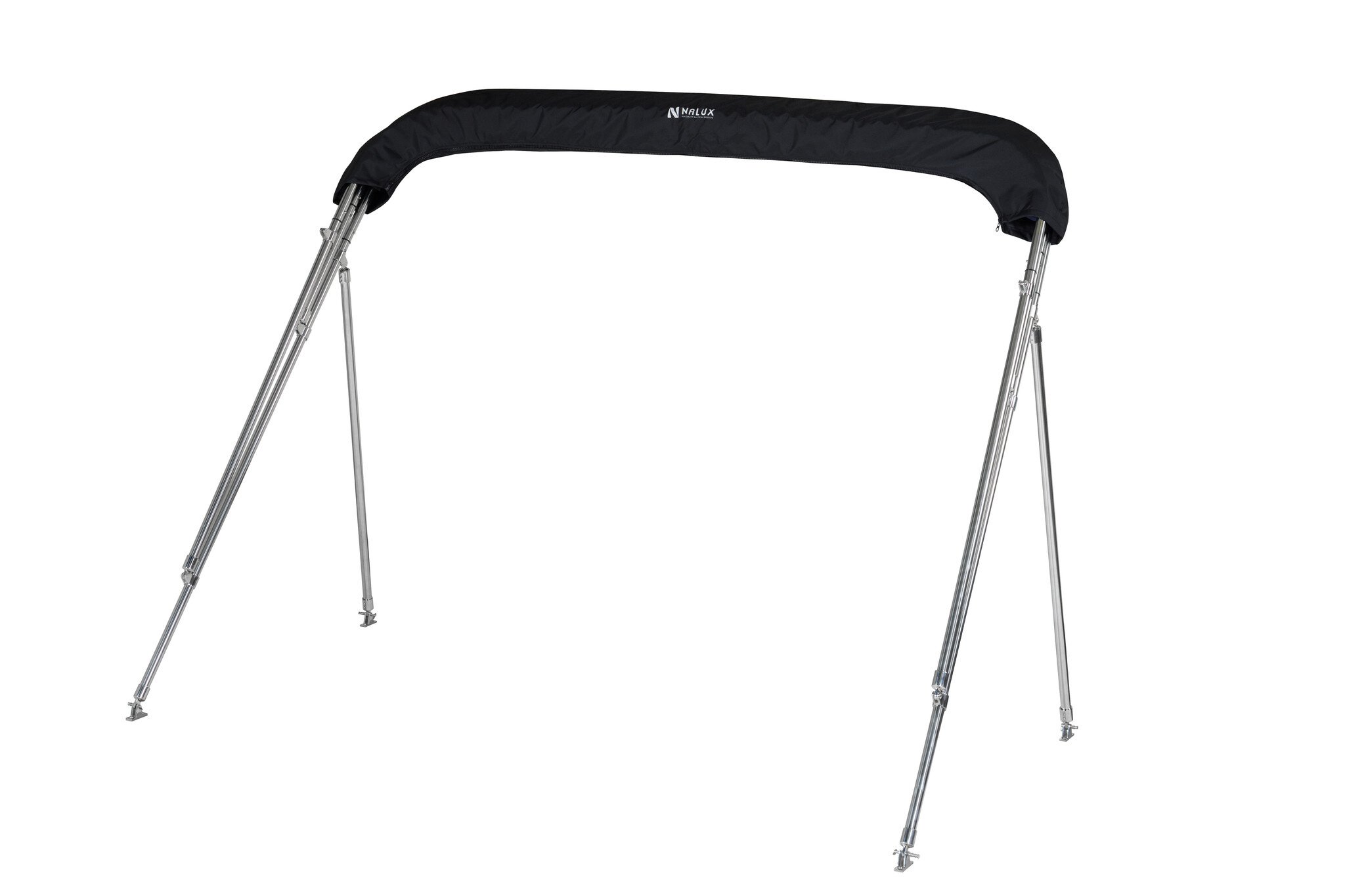 NALUX Stainless Steel Bimini Top 3 Arches - Height 137 cm - Width 301-316 cm