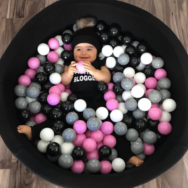 Ballenbak ballen | 50 stuks | Donker roze