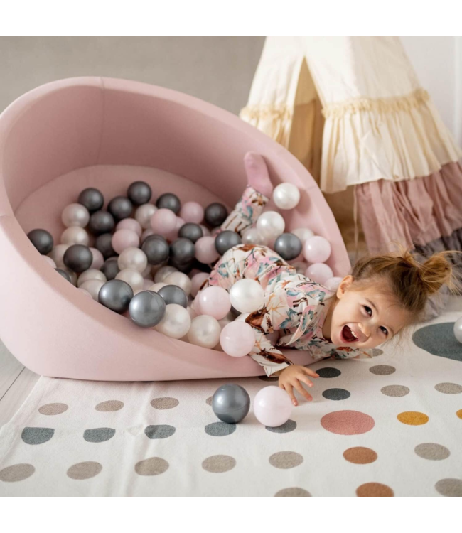 Ballenbak ballen | 50 stuks | Zilver