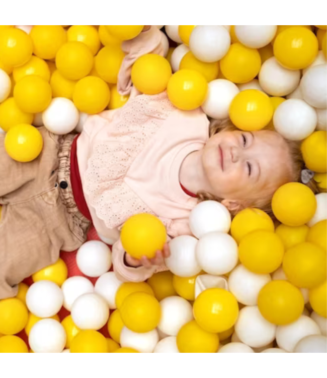 Ballenbak ballen | 50 stuks | Geel